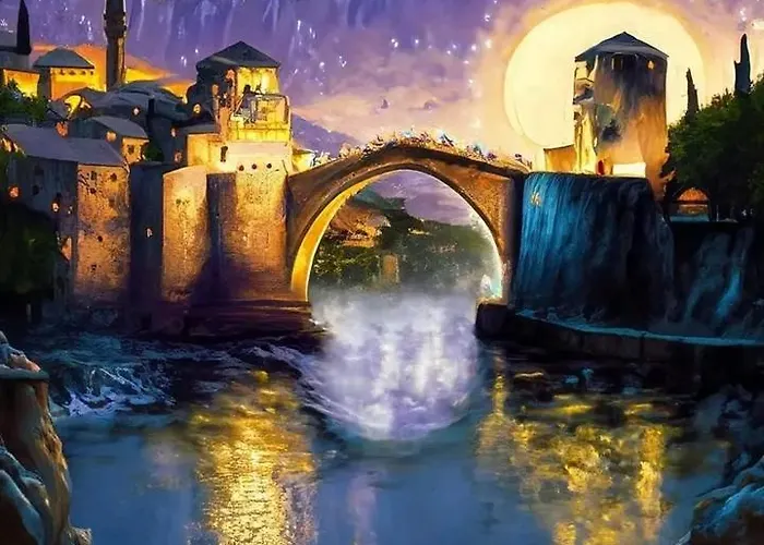 Galaxy Near Old Brige Μόσταρ